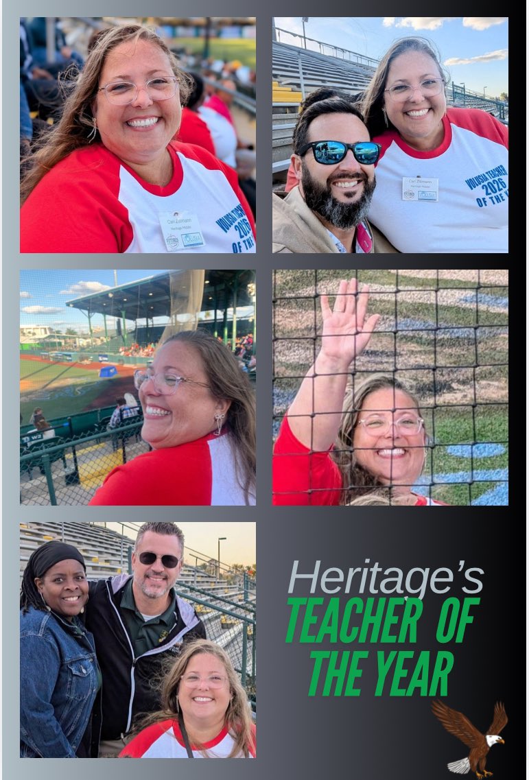 Heritage Middle School- Deltona (@hmseaglesfl) on Twitter photo HMSās Cari Zillmann along with other teacher of the year nominees was recognized at Jackie Robinson Memorial Ballpark this evening.Way to go Mrs.Zillmann! @NickFidance @nicoleL79373277 <a href="/bronson_adrian/">Adrian Bronson</a> <a href="/DenielleDutil/">Denielle Dutil</a> <a href="/crim_steph73047/">Stephanie Crim</a> <a href="/c_zillmann/">Cari Zillmann</a> HMSās Cari Zillmann along with other teacher of the year nominees was recognized at Jackie Robinson Memorial Ballpark this evening.Way to go Mrs.Zillmann! @NickFidance @nicoleL79373277 <a href="/bronson_adrian/">Adrian Bronson</a> <a href="/DenielleDutil/">Denielle Dutil</a> <a href="/crim_steph73047/">Stephanie Crim</a> <a href="/c_zillmann/">Cari Zillmann</a>