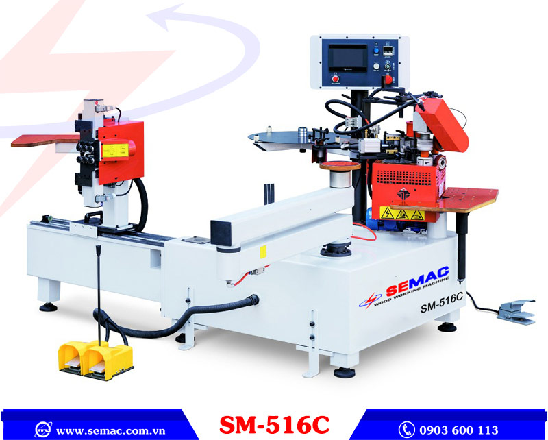 MaySemac's tweet image. MÁY DÁN CẠNH CONG TỰ ĐỘNG BO GÓC TRÒN – SM 516C
Là sản phẩm có thể dán các biên dạng cong, bo góc dùng cho gỗ ván công nghiệp, thích hợp dán mặt bàn tròn, đa dạng
Hotline: 0903 600 113
Nguồn: semac.com.vn/may-dan-canh-c…
#maydancanh #maydancanhcong #maydancanhtudong