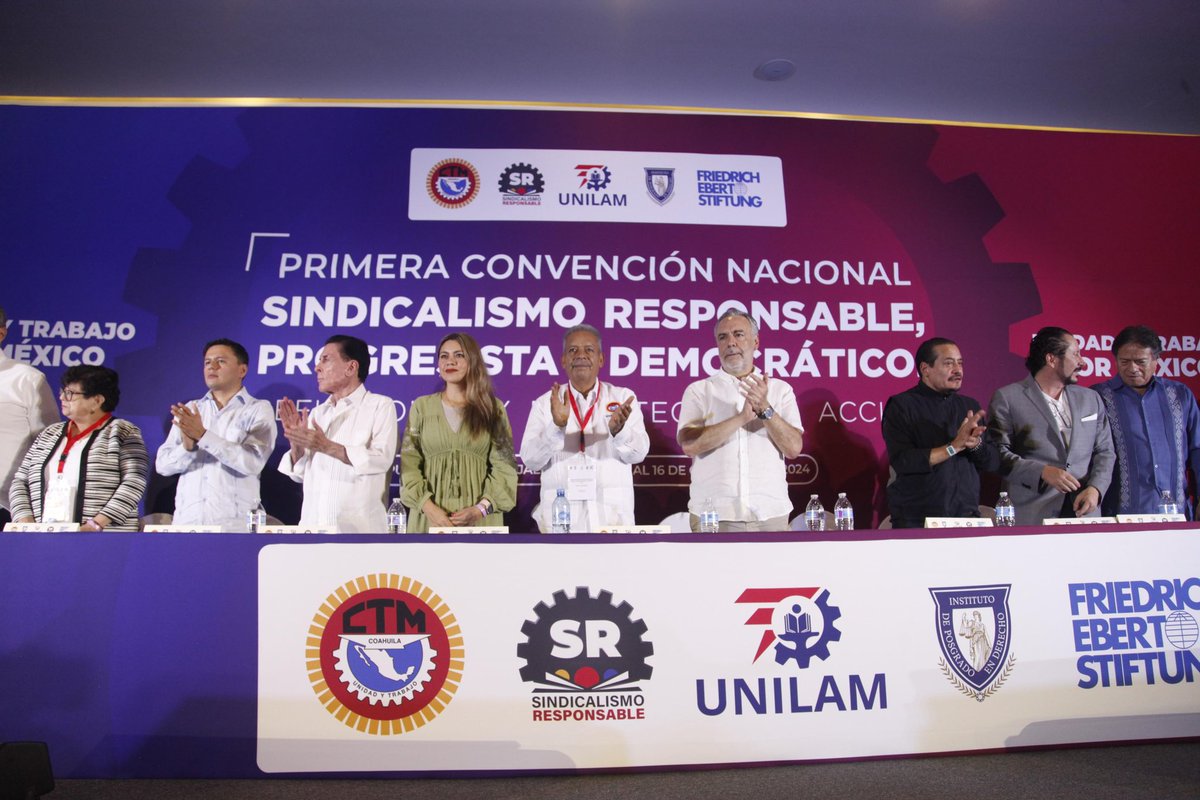 SResponsableMX's tweet photo. Esta Convención representa una serie de respuestas y propuestas a los desafíos actuales del mundo del trabajo, vistos desde diferentes ópticas. https://t.co/Tck7tFctgd