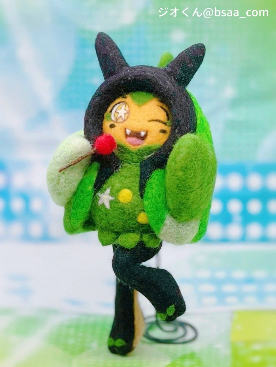 bsaa_com's tweet photo. No.1017
完璧で究極のアイドル🌟オーガポン

#オーガポンの日
#羊毛ポケモン全国図鑑補完計画 https://t.co/w8Xl1YH9cE
