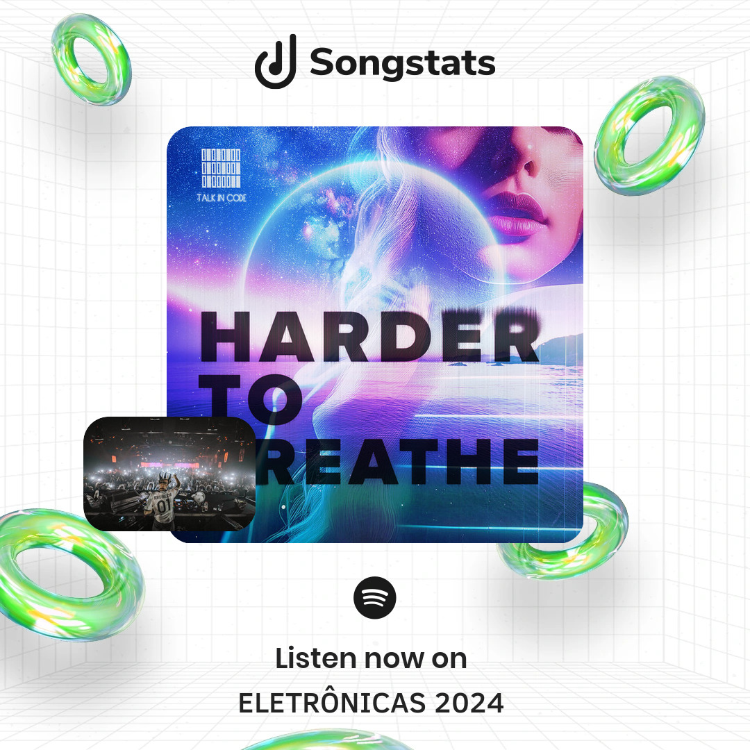Songstats (@songstatsapp) on Twitter photo <a href="/talkincodeband/">Talk In Code</a> Your track "Harder To Breathe" was added to 'ELETRĆNICAS 2024 ā”' with over 60.6K Followers on Spotify! <a href="/talkincodeband/">Talk In Code</a> Your track "Harder To Breathe" was added to 'ELETRĆNICAS 2024 ā”' with over 60.6K Followers on Spotify!