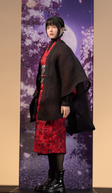 JND 1/6 Paripi Yu 豪華版GSR-001C 可動 アクションフィギュア 和服美