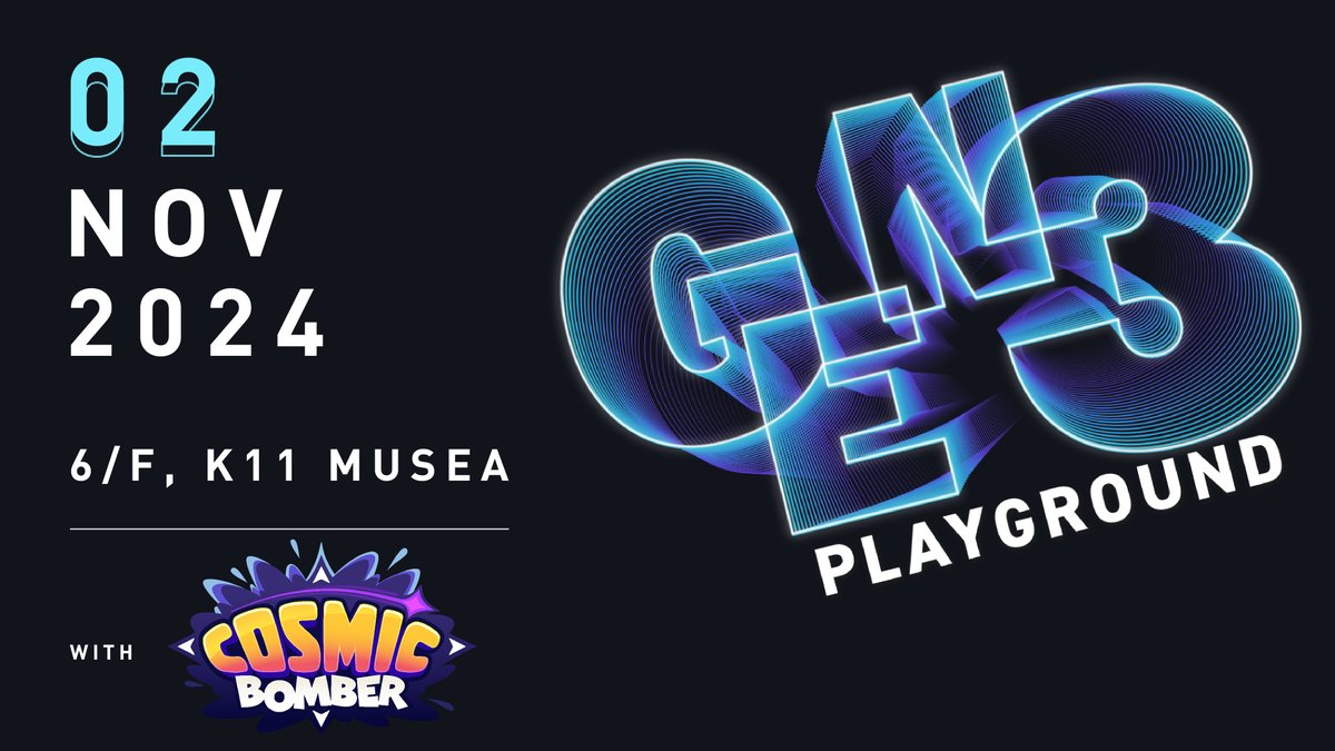 ✨Our spotlight exhibitor of the day is: <a href="/Cosmic_Bomber/">Bauwow</a>🫧

Cosmic Bomber is <a href="/nWayPlayNFT/">nWayPlay</a>'s latest casual multiplayer action game and the newest addition to Mocaverse’s social gamification hub Cosmic Club.   

Come say hi to them IRL in Hong Kong and see what surprise they have in