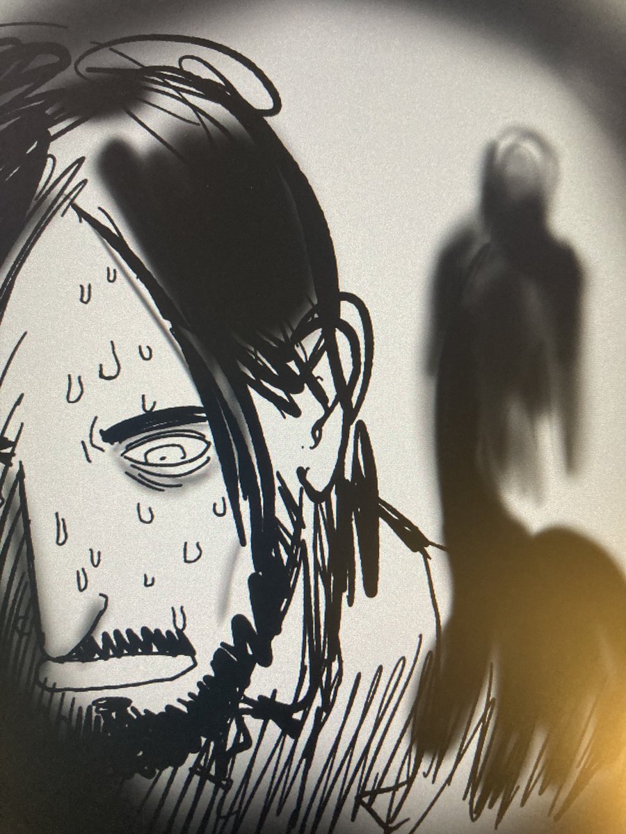 turbles_'s tweet photo. here's my alan wake fanart what do you think https://t.co/ms6bF3BFjK