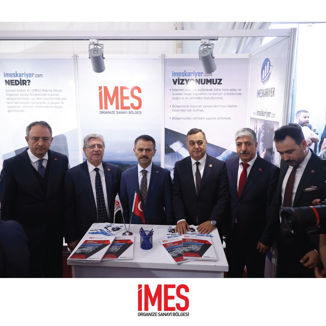 imeskariyer's tweet photo. Kocaeli Valisi Sn. İlhami AKTAŞ başta olmak üzere, İMES OSB Yönetim Kurulu Başkanı Sn. Ahmet TOKKAN, Dilovası Belediye Başkanı Sn. Ramazan ÖMEROĞLU, Kocaeli Büyükşehir Belediyesi Başkan Vekili Sn. Hasan SOBA, Kocaeli Üniversitesi Rektör Yardımcısı https://t.co/TJMm2vocfH