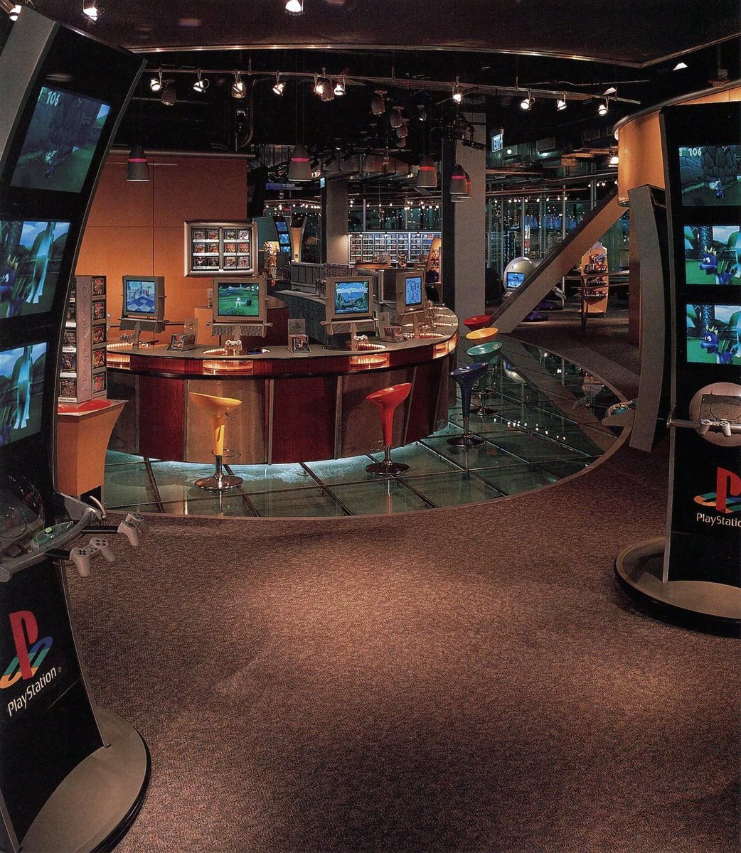 ObsoleteSony's tweet image. PlayStation Store at the Sony Metreon complex in San Francisco, 1999.