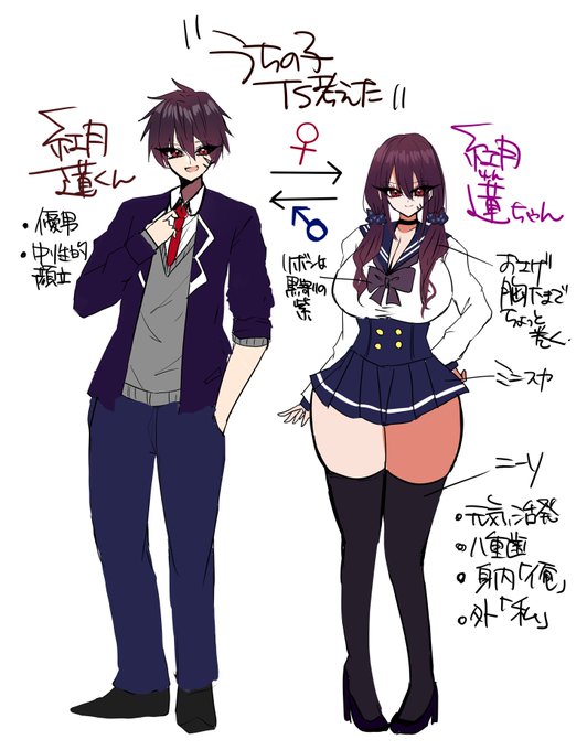 性癖に任せて ウチノコTSを考えてみた～ 