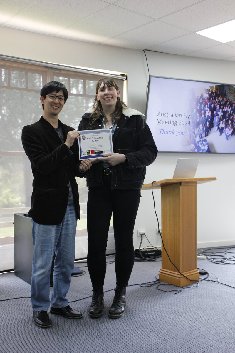 Congratulations to our two Poster Prize winners, Tara Santamaria and Lauren Kirn!