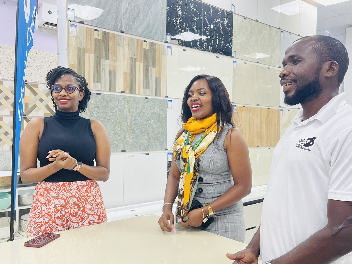 miragetilesltd's tweet image. Honoured to have @mtnmomoug visit Mirage Tiles Ltd, recognising us as one of their top 10 clients! 🙌 Grateful for the partnership and excited for more innovation ahead. Thank you, MTN MoMo! 💡 #MTNMoMo #TopClient #Innovation #Partnerships #MirageTiles