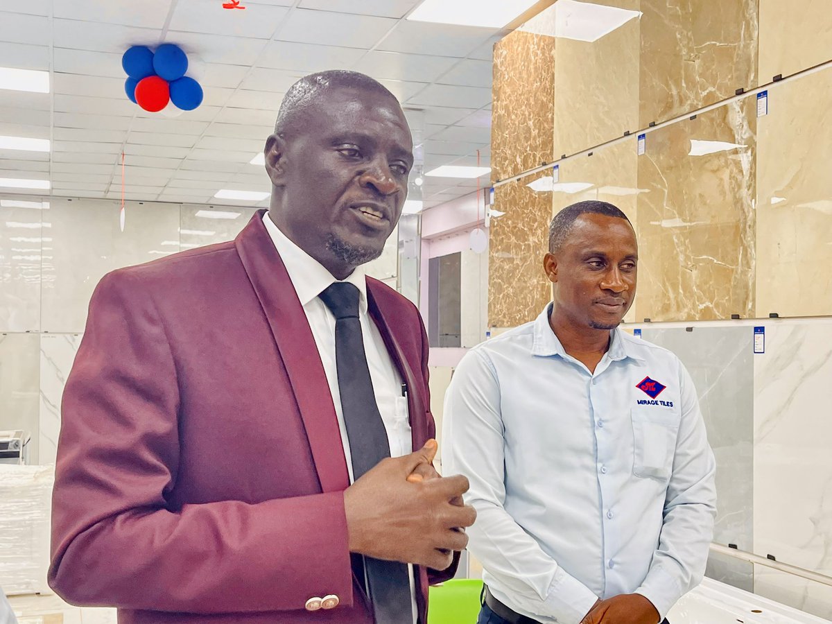 miragetilesltd's tweet image. Honoured to have @mtnmomoug visit Mirage Tiles Ltd, recognising us as one of their top 10 clients! 🙌 Grateful for the partnership and excited for more innovation ahead. Thank you, MTN MoMo! 💡 #MTNMoMo #TopClient #Innovation #Partnerships #MirageTiles