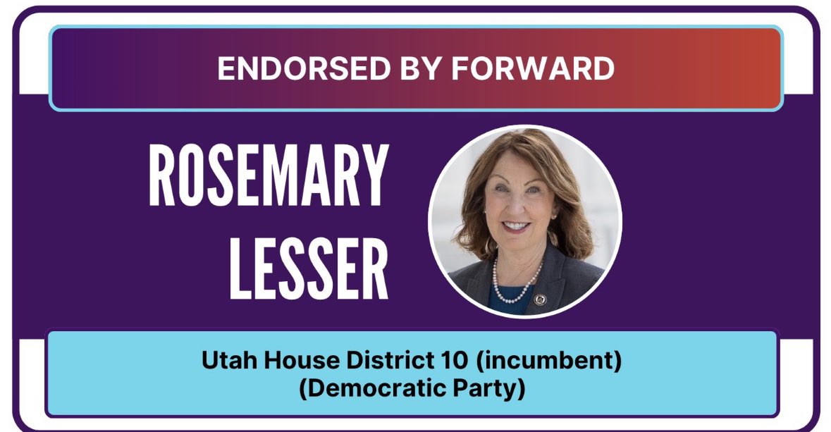 RepLesser's tweet image. Thank you @Fwd_Party for your endorsement. Forward seeks pragmatic, data driven, collaborative solutions without regard to ideology. The party proudly supports principled candidates who share this vision, regardless of party affiliation.