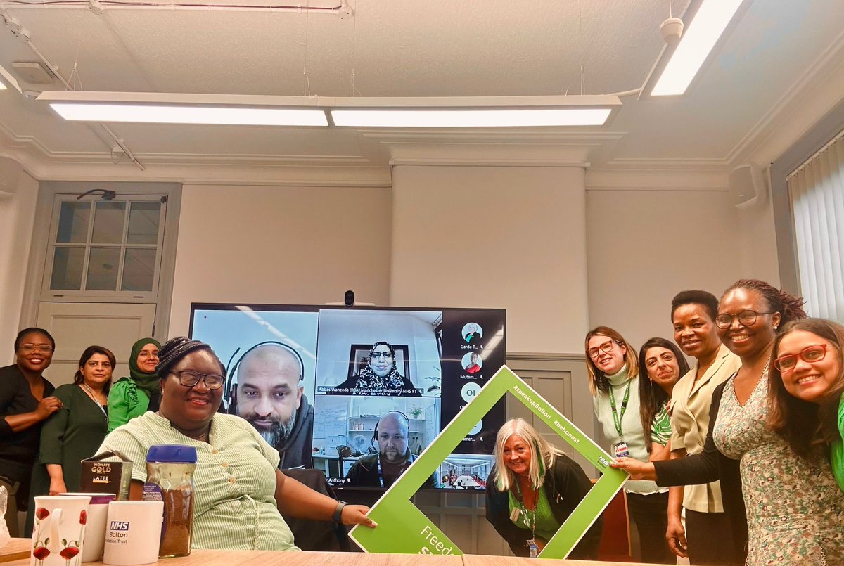 Blandina Chaza (@blanchaza) on Twitter photo My last meeting as <a href="/boltonnhsft/">Bolton NHS Foundation Trust</a> BAME Forum chair, celebrating #BHM2024. Special thanks to presenters: <a href="/toskidoF/">Tosca Fairchild 💙</a> sharing her inspirational NHSCareer journey, Jody Petersen championing Neurodiversity & @bwfclady collaborating & supporting FTSU. #ReclaimingNarratives #ListenUp My last meeting as <a href="/boltonnhsft/">Bolton NHS Foundation Trust</a> BAME Forum chair, celebrating #BHM2024. Special thanks to presenters: <a href="/toskidoF/">Tosca Fairchild 💙</a> sharing her inspirational NHSCareer journey, Jody Petersen championing Neurodiversity & @bwfclady collaborating & supporting FTSU. #ReclaimingNarratives #ListenUp