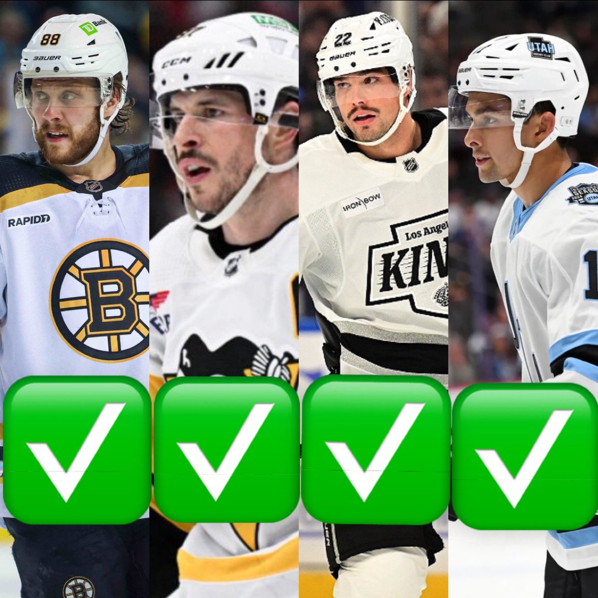 $300 to SOMEONE WHO LIKES+RT ASAP⬇️

10/16 Full NHL Recap 🏒

ANOTHER CLEAN NHL SWEEP 🧹 

David Pastrnak o3.5 SOG (-145, 365) ✅
Sidney Crosby o0.5 AST (-113, FD) ✅
Kevin Fiala o2.5 SOG (-135, FD) ✅
Dylan Guenther o0.5 PTS (-120, 365) ✅
Mitchell Marner o0.5 AST (-120, 365) ✅