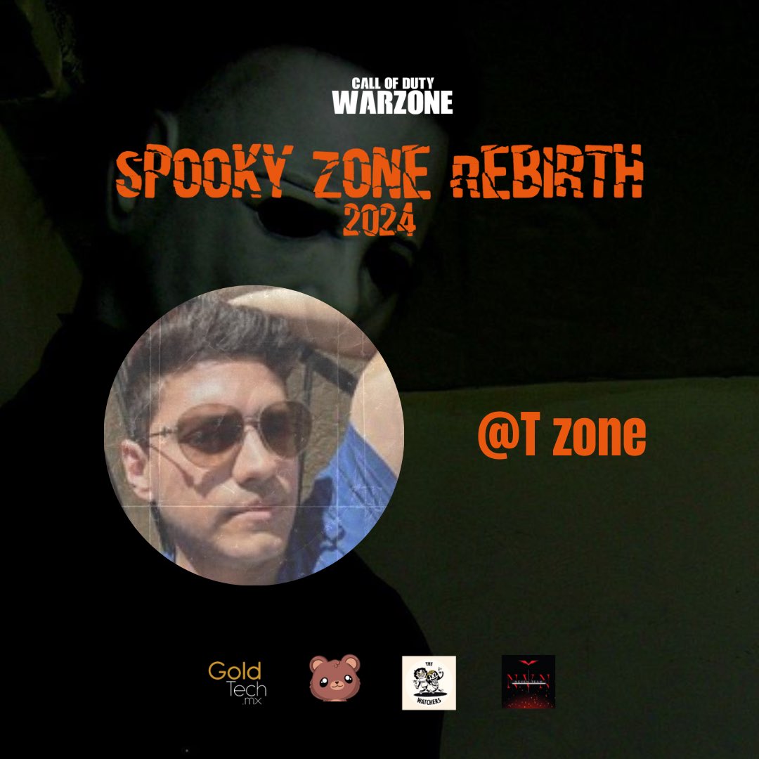 🎃SPOOKYZONE REBIRTH🦇

💀Le damos la bienvenida a nuestro 3er capitán🎃

<a href="/Tzoneta/">T Zone</a>🪦
 
💀20 de octubre 6:00PM Hora CDMX🦇

<a href="/th3watchers/">The Watchers</a> 
<a href="/goldtechmx/">Gold Tech Mx</a> 
@bimbitodonitas