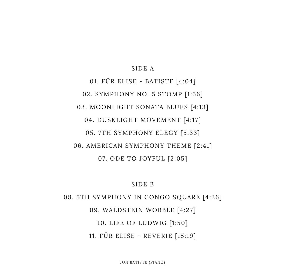 JonBatiste's tweet photo. BEETHOVEN BLUES album sequence-less than a month away. Vinyl pre order available right now🌙  This one is a journey!!!!! https://t.co/EXieiELjnO https://t.co/pYmg5phTLb