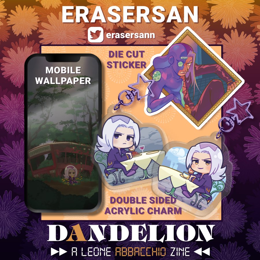Dandelion Preorders are now open! Visit our shop to get your hands on <a href="/erasersann/">Erasersan</a>'s adorable pieces! dandelionzine.bigcartel.com