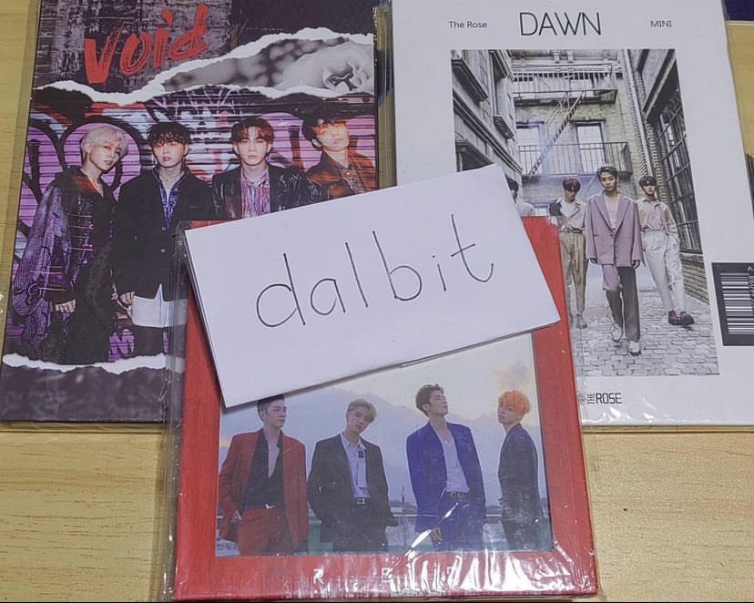 doforda's tweet photo. wts the rose red void dawn unseald album 

- 110$ set/ 45$ individual
- has signs of oldness (not that much)
- paypal f&amp;f/ wise
- ph ships ww

dm 
🏷️ like we used to sorry dojoon hajoon jaehyeong woosung moth heal dual pc #wtstherose https://t.co/nBP7JBgjTn