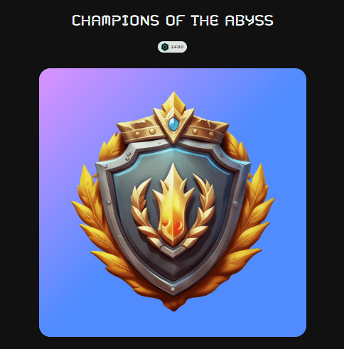 NineChronicles's tweet photo. YGG Gap S7: Champions of the Abyss 🐺👹

The season is halfway done! Defeat the World Boss and secure that rank ⚔️

Be a part of the Top 1,000 by the end of the season and earn 2,400 pts. 🏆

Read more here 🔽
https://t.co/EpLPIyaF5k https://t.co/g16MuQytxE