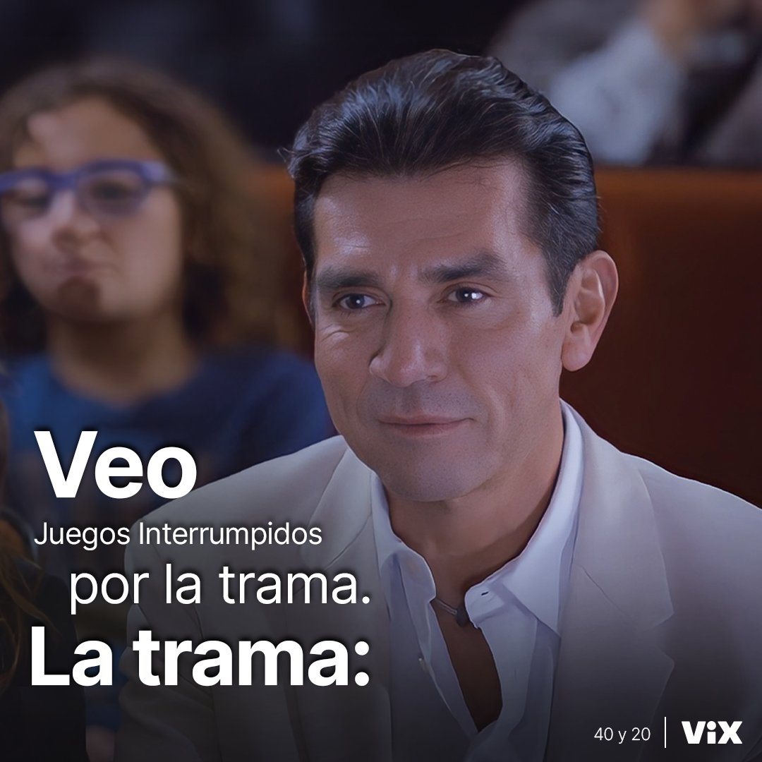 Un taquito de ojo no le hace mal a nadie. 🤩 

¿Quién va a resistirse a #JuegosInterrumpidos en #ViX con semejante motivación? 
👉 bit.ly/3U5nZ2v