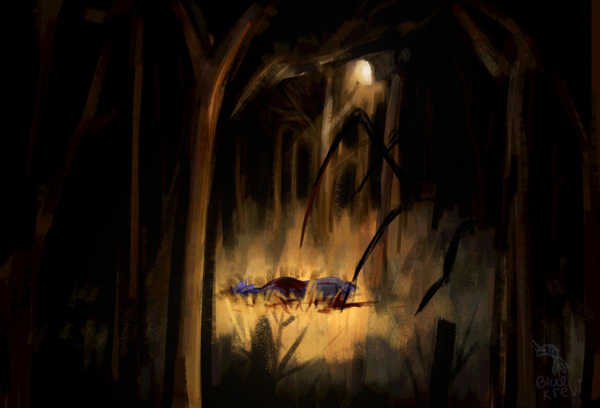 BlueKrevi's tweet photo. When I went for a walk in the forest #art #Scenery #selfpublishing #selfart #digitalart https://t.co/zYU9yi4Dwd