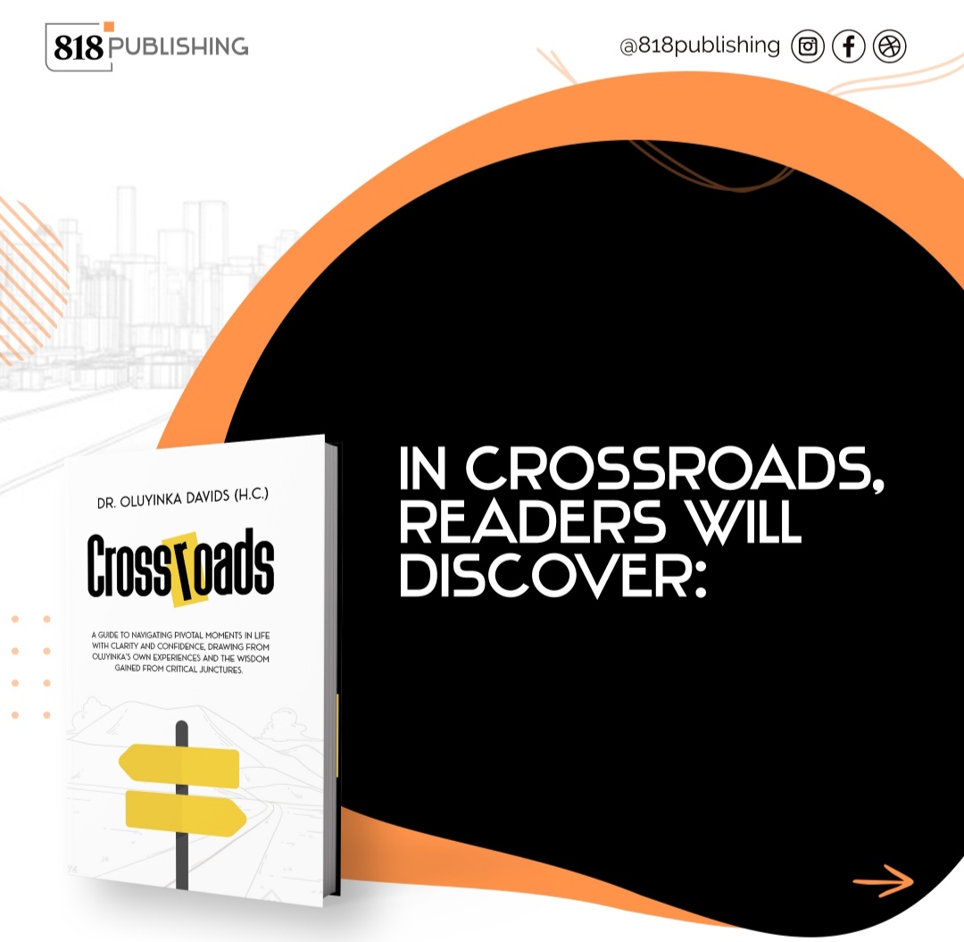 818PublishingCo's tweet photo. Thinking about #selfhelp? We have got it all.
Learn invaluable life lessons by getting yourself own copy of #crossroads
.
.
.
.
#DOD_books #books #bookrecommendations #authors #booksandbooks #writers #empowerment #amazonKDP #booksamillion #reading #library #booklovers https://t.co/ctwWkXTr9a