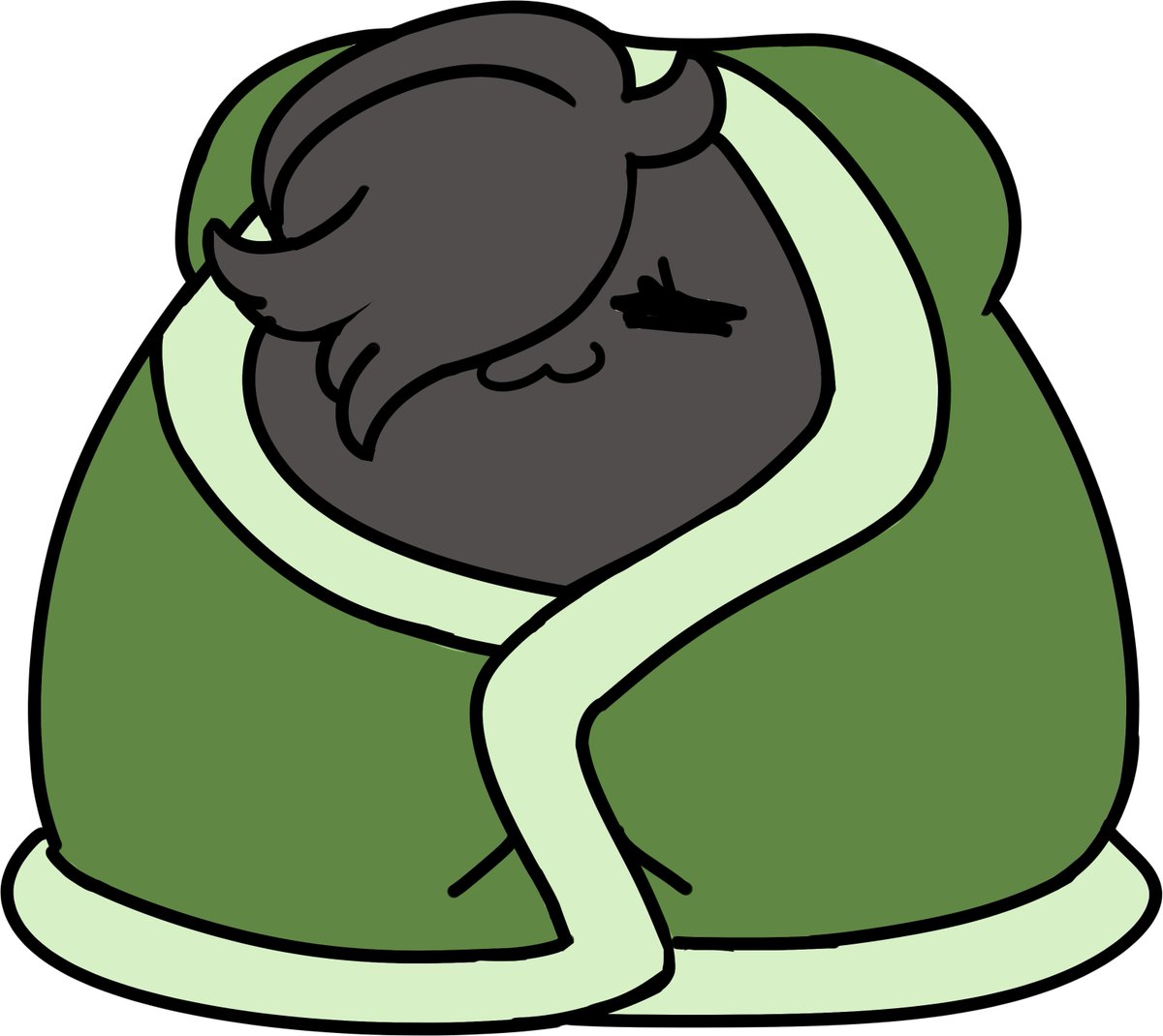 escherchan's tweet photo. Hello! Back again with more blobos. eepy bear girl is eepy. Anonymus OC Jun snoozing.
Thanks for the commission! https://t.co/daSUAgNp1R