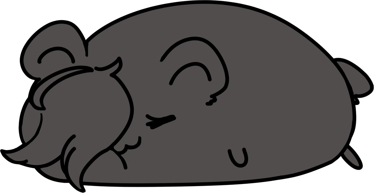 escherchan's tweet photo. Hello! Back again with more blobos. eepy bear girl is eepy. Anonymus OC Jun snoozing.
Thanks for the commission! https://t.co/daSUAgNp1R