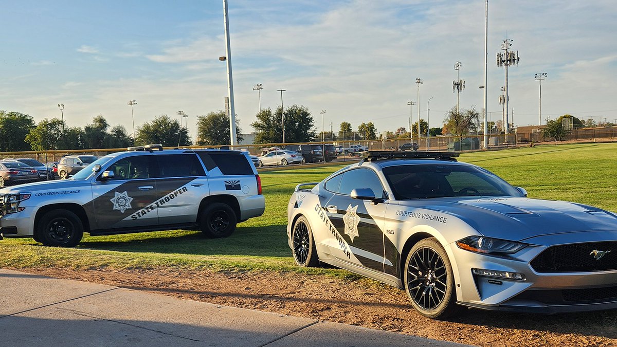 Arizona_DPS's tweet image. Cpt. Gastelum &amp;amp; Troopers Armstrong, Garcia-Gutierrez &amp;amp; Romero represented AZDPS at the Maryvale Block Watch G.A.I.N. event on Oct. 12. These events focus on strengthening police-community partnerships and promoting safety, awareness &amp;amp; unity. #AZTroopers #CourteousVigilance