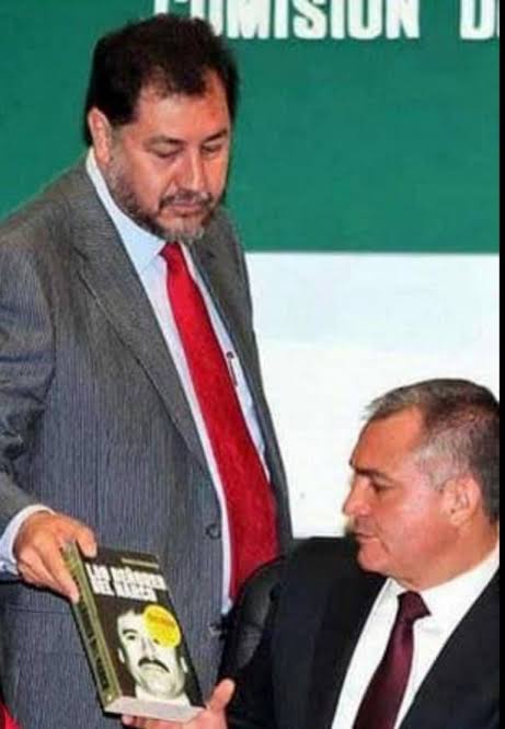 Insurgente_X's tweet photo. Hoy vale la pena reconocer al único q tuvo el VALOR de encarar a Genaro García Luna.

Noroña siempre tuvo la razón. https://t.co/qNm1OJRXXg