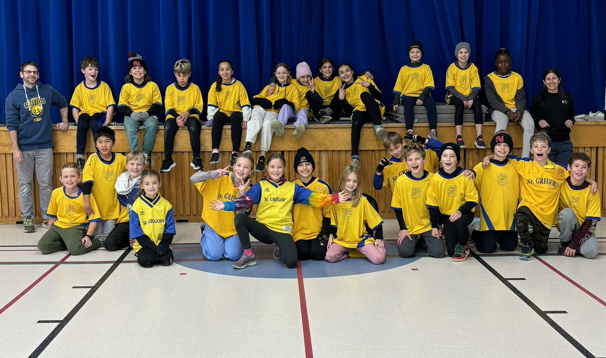Congratulations to all of our cross-country runners! Way to go, Grizzlies! <a href="/MissAMazzarello/">Annalisa Mazzarello</a> <a href="/StGregoryOCSB/">St. Gregory School</a>