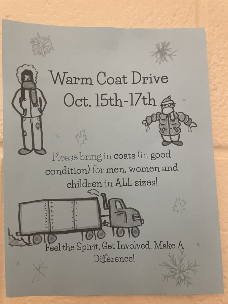 SJN coat drive