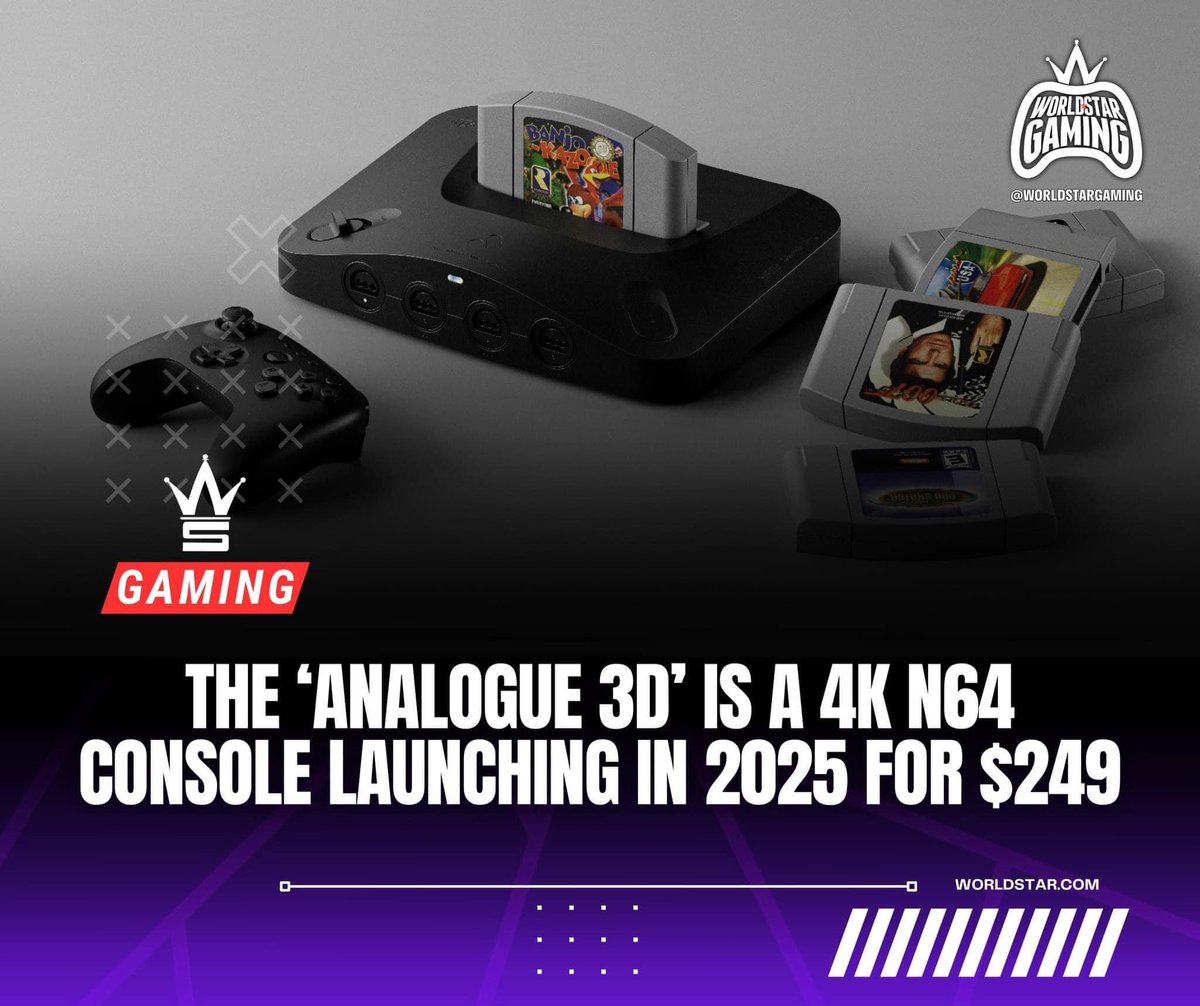 This #analogue 3d has get me very curious, says #n64 #games in #4k will the graphics be blocky 4x3 or smooth 4K #widescreen, guess gonna have to preorder to find out