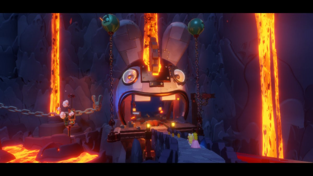 CharlyPotatos's tweet photo. M + R Kingdom Battle, Obra de arte menospreciada #MarioRabbids https://t.co/Y0nSP431l0