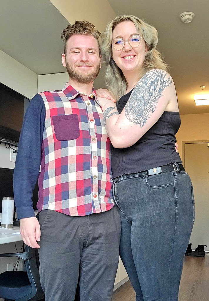 pitchelyn's tweet photo. miss him already ;-; but look how cute we are https://t.co/FPpiqE9AEy