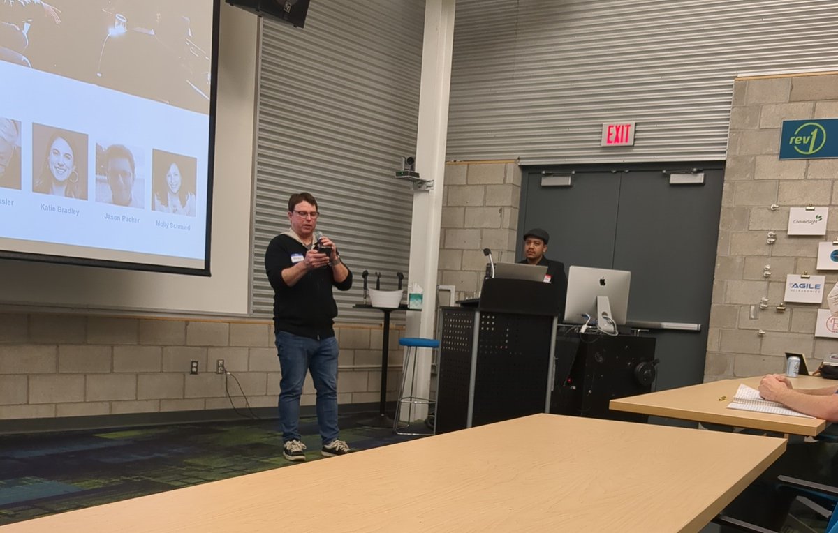 Rudy (@rudykyle) on Twitter photo First <a href="/cbusdaw/">Columbus Data & Analytics Wednesdays</a> in forever to hear my man Sanjay speak and of course <a href="/tgwilson/">Tim Wilson</a> and <a href="/daveculbertson/">Dave Culbertson</a> aren't here. First <a href="/cbusdaw/">Columbus Data & Analytics Wednesdays</a> in forever to hear my man Sanjay speak and of course <a href="/tgwilson/">Tim Wilson</a> and <a href="/daveculbertson/">Dave Culbertson</a> aren't here.