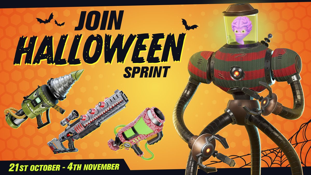 Ready for some spooky Halloween skins?! 👻

<a href="/BossFightersX/">BOSS FIGHTERS ⚡️ $BFTOKEN</a> Halloween Sprint is coming this Monday, October 21st, and it's packed with chances to win Mythical Skins and loads of FLEX! 🎃 Don’t miss out on your chance to grab these exclusive goodies and flex on your friends