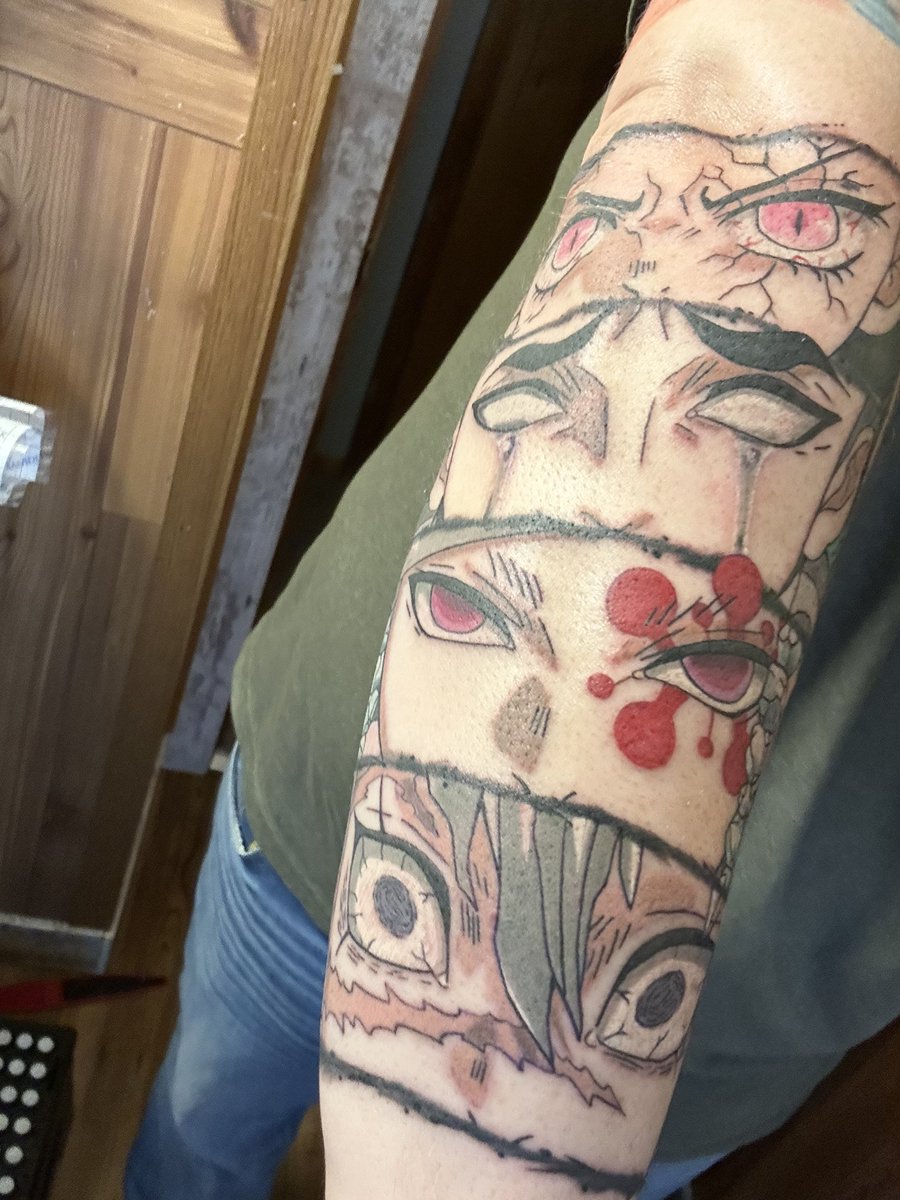 Added more to my anime sleeve today