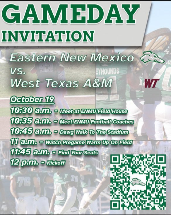 Thank you <a href="/CoachKelleyLee/">Kelley Lee</a> for the invite! <a href="/ENMUFootball/">Eastern New Mexico University Football</a> <a href="/CoachJonWard/">Jon Ward</a> <a href="/CoachWhiteDB1/">Coach White</a> <a href="/806hsscmedia/">Jasone Pearson</a>