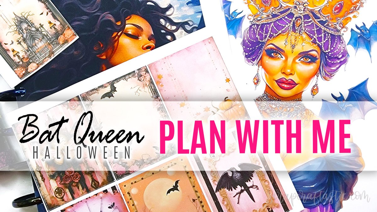scrapcraftastic's tweet image. How To Decorate Your Planner without a Plan Weekly Setup youtu.be/zvZajbQBt7w?si… #planwithme #weeklysetup #halloween