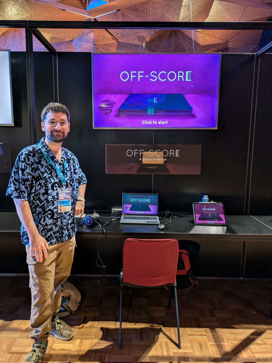 Off-Score: A game of songs tweet media