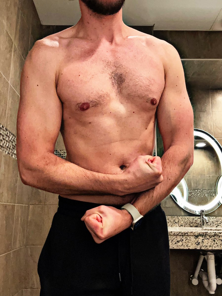 projectlifecsm's tweet photo. Just trying to be as strong as spider man or captain america in here https://t.co/NJ0afugJGF