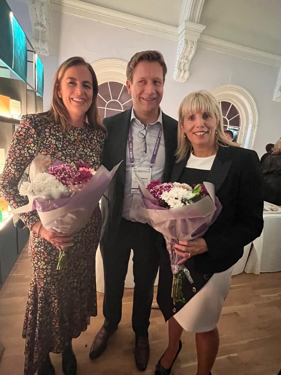Sharon O'Toole (@shotoole81) on Twitter photo Delighted to be acknowledged tonight at the Presidential Reception of <a href="/IGCSociety/">IGCS</a> with <a href="/yvonneo_meara/">Yvonne O’Meara</a> for the work of <a href="/Isgoppi/">ISGO</a> thank you <a href="/donalb5/">Donal Brennan</a> for your recognition and the continuous support of the patient voice that you have championed in Ireland and now in #IGCS2024 #PPI Delighted to be acknowledged tonight at the Presidential Reception of <a href="/IGCSociety/">IGCS</a> with <a href="/yvonneo_meara/">Yvonne O’Meara</a> for the work of <a href="/Isgoppi/">ISGO</a> thank you <a href="/donalb5/">Donal Brennan</a> for your recognition and the continuous support of the patient voice that you have championed in Ireland and now in #IGCS2024 #PPI