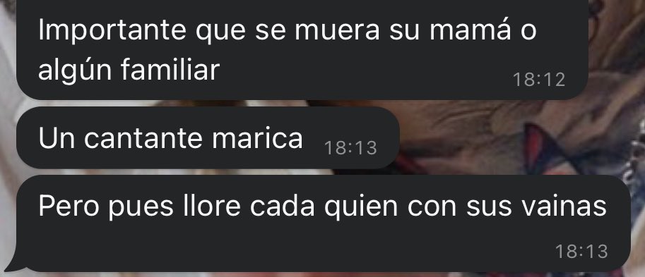 inferrersmind's tweet photo. ellos jamás van a entender la manera en la que me salvaron la vida 💔 https://t.co/C8s6Bk904u