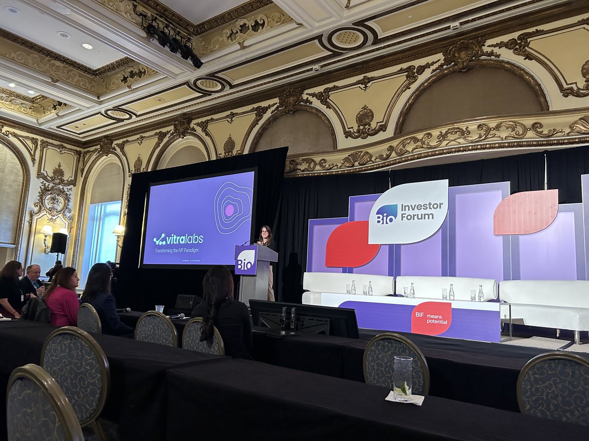 Kudos to UCSF startups that pitched at the BIO Investor Forum in SF yesterday. Excellent pitch by Ivana Vasic, Vitra Labs and Eileen McCullough, Tiller Tx.