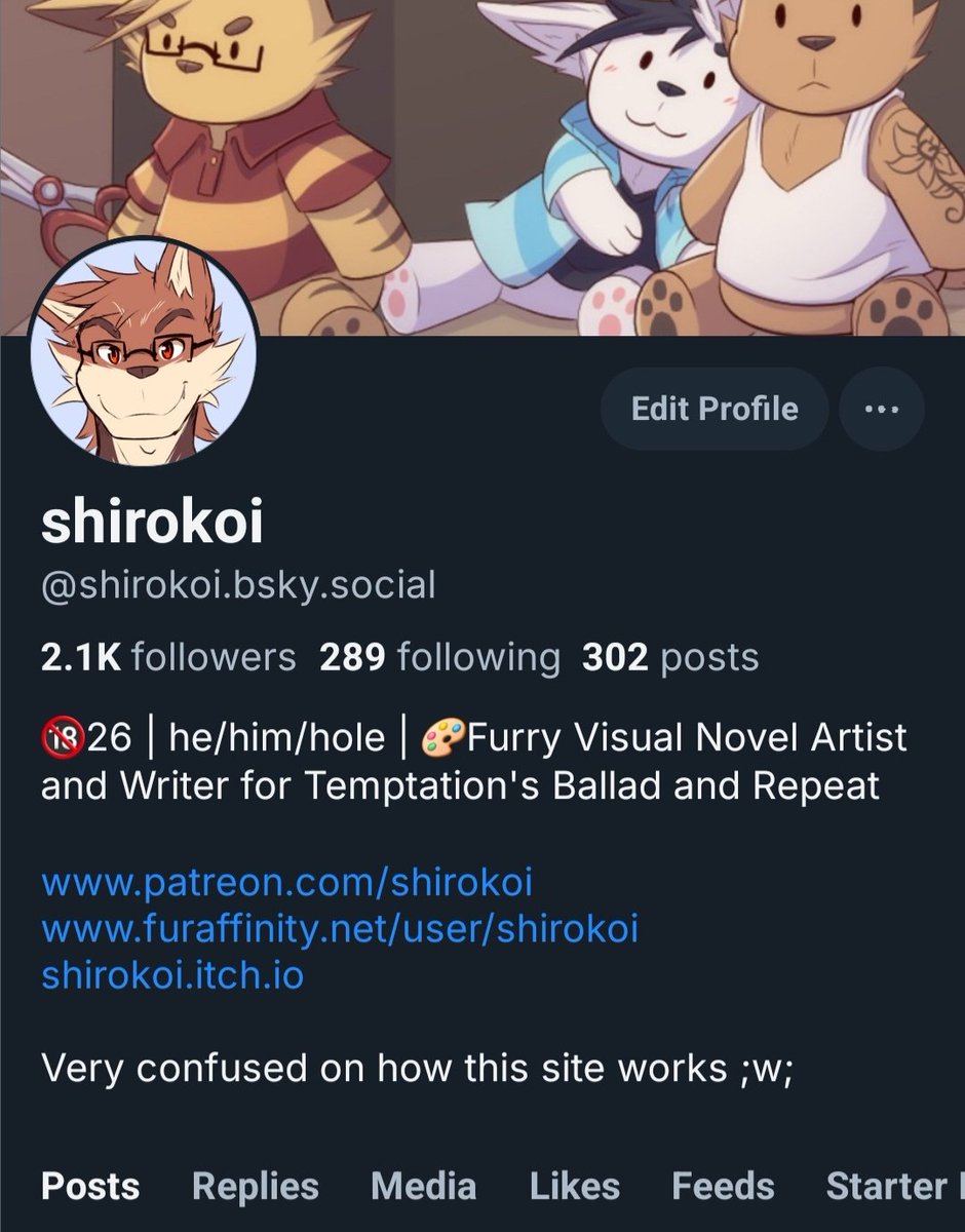 I'm over on the bluey site too if any of y'all want to find me.