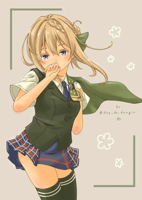 照れパース#艦これ 