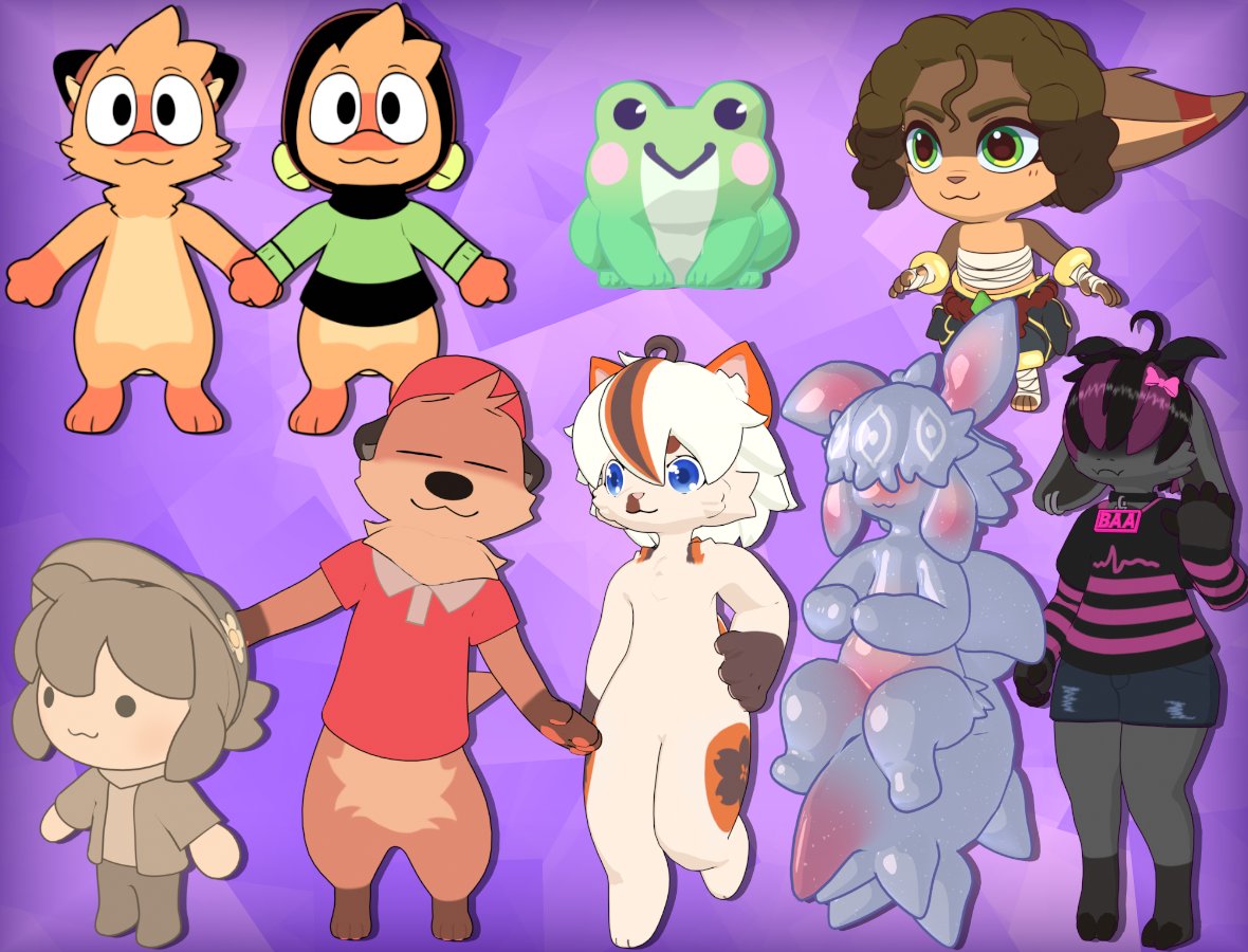 🐐 3D Model Raffle!!! 🐐

Winner gets a fully rigged 3D model of their character (for VRChat, VTubing, animations etc.) 🗣️

Rules and examples below⤵️
Check my media tab for more examples!

Ends October 31st