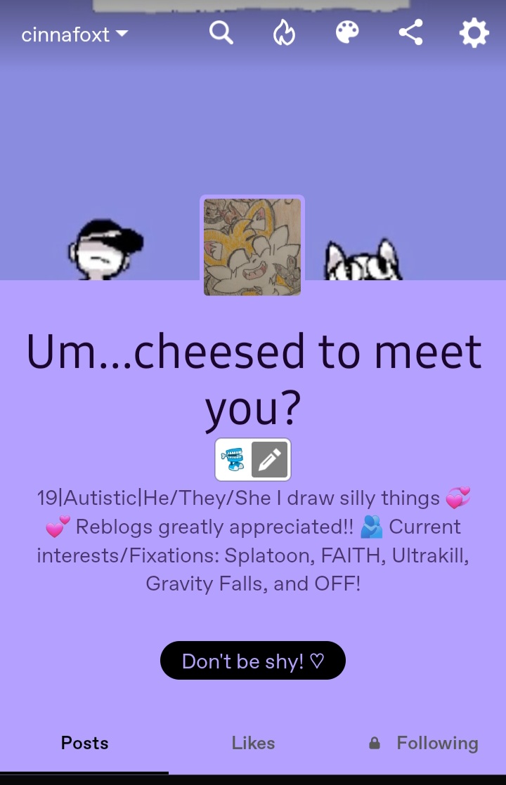 Cinna_fox's tweet photo. Yeah so fuck this site 😭😭 drop a follow in these, I got more art there anyways https://t.co/CbMsPjJDAS