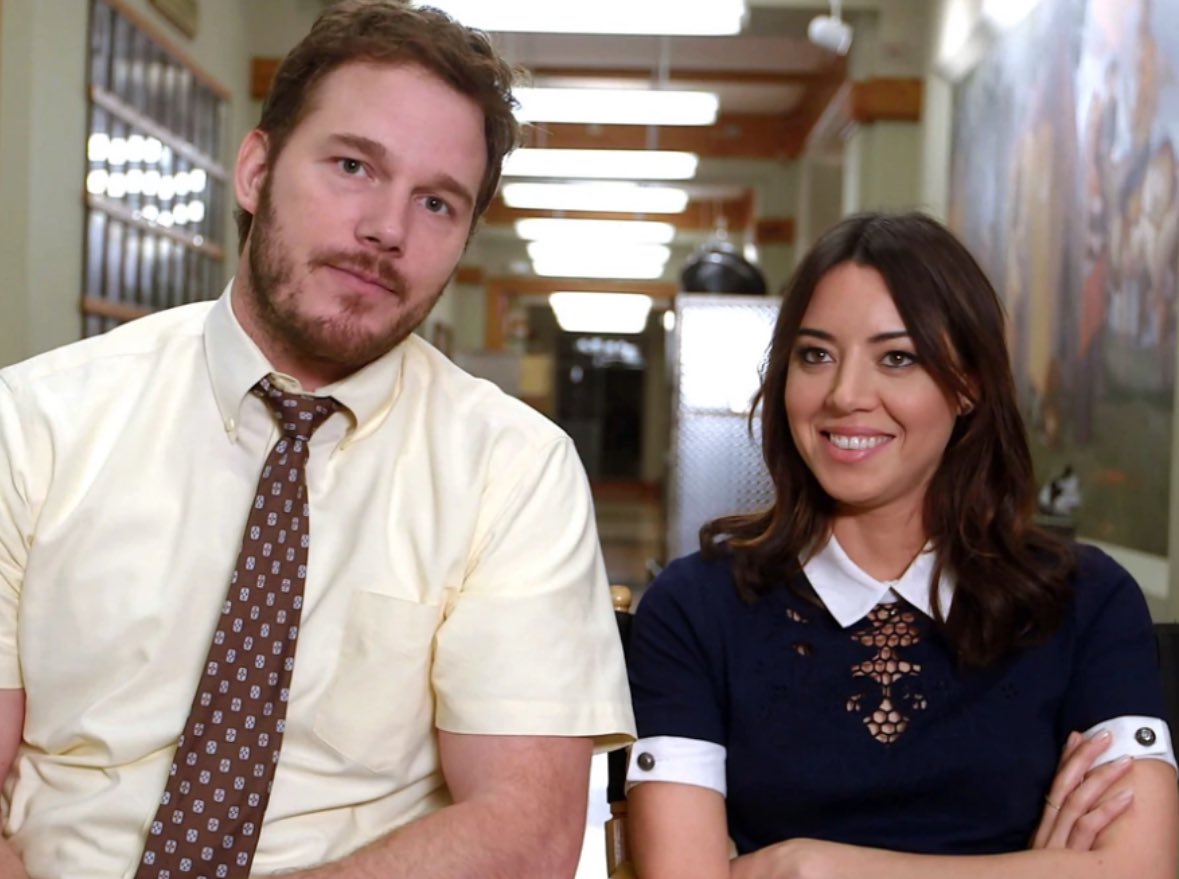 LittleJen007's tweet image. Hi @NewRockstars Erik and Jessica 💫 Could you explain how we could get an April &amp;amp; Andy Easter egg in the Marvel Universe with Peter Quill encountering Rio Vidal?