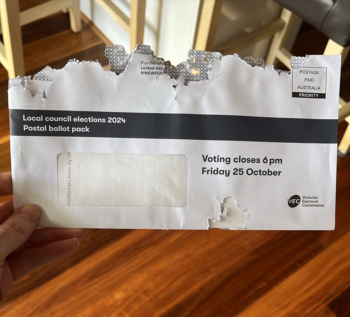 Has your ballot been misplaced or eaten by your local garden snails? 🐌

If your ballot has been lost or damaged, you can now apply online for a new one via the VEC website

Head to onlinepva.vec.vic.gov.au/net/ORVA